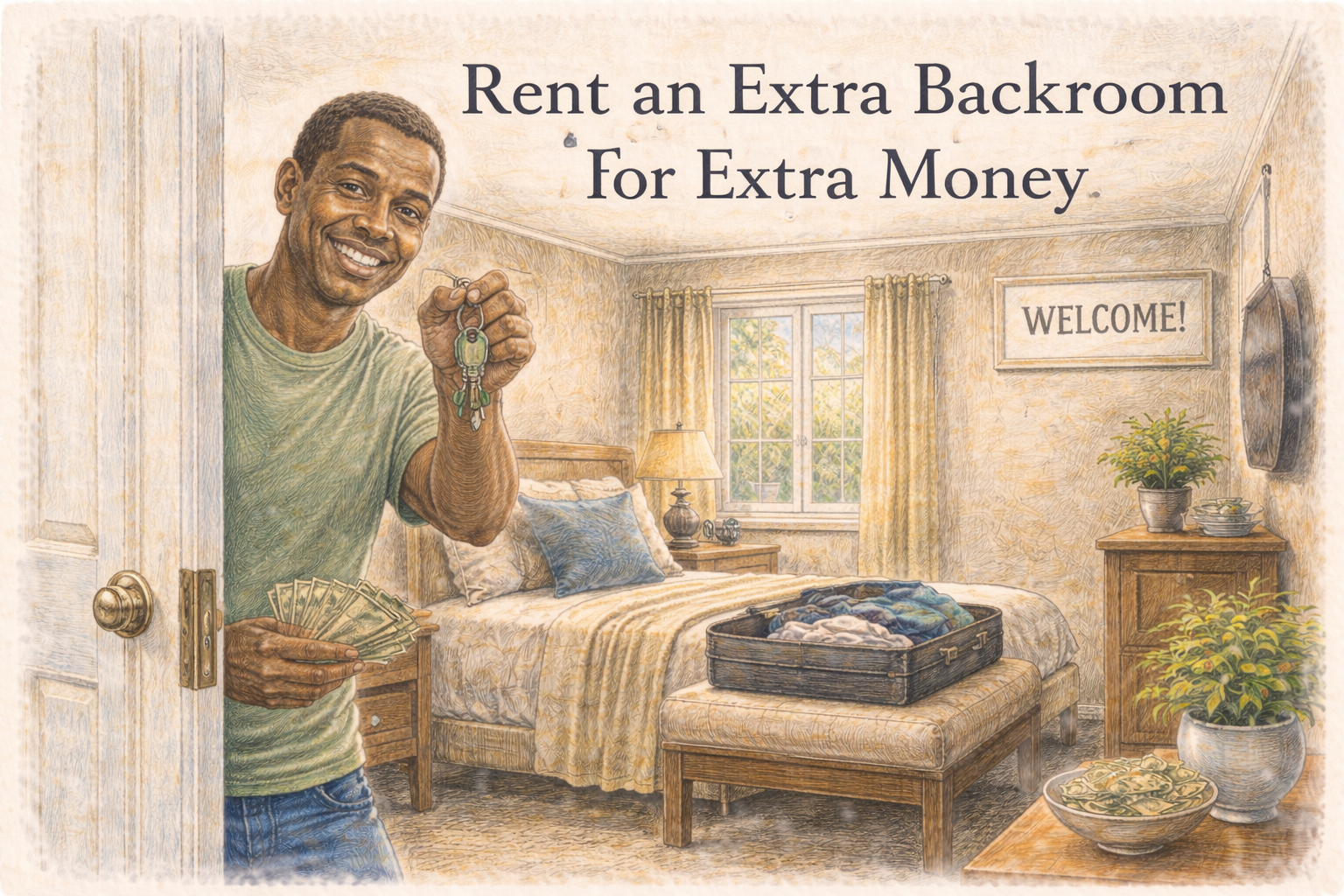 how to make money renting out a back room