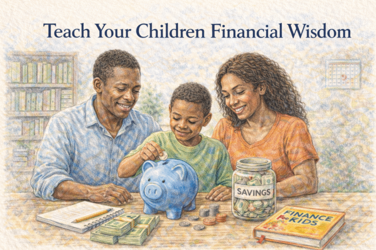 Your Children Will Struggle In Life If You Don't Teach Them Principles About Money